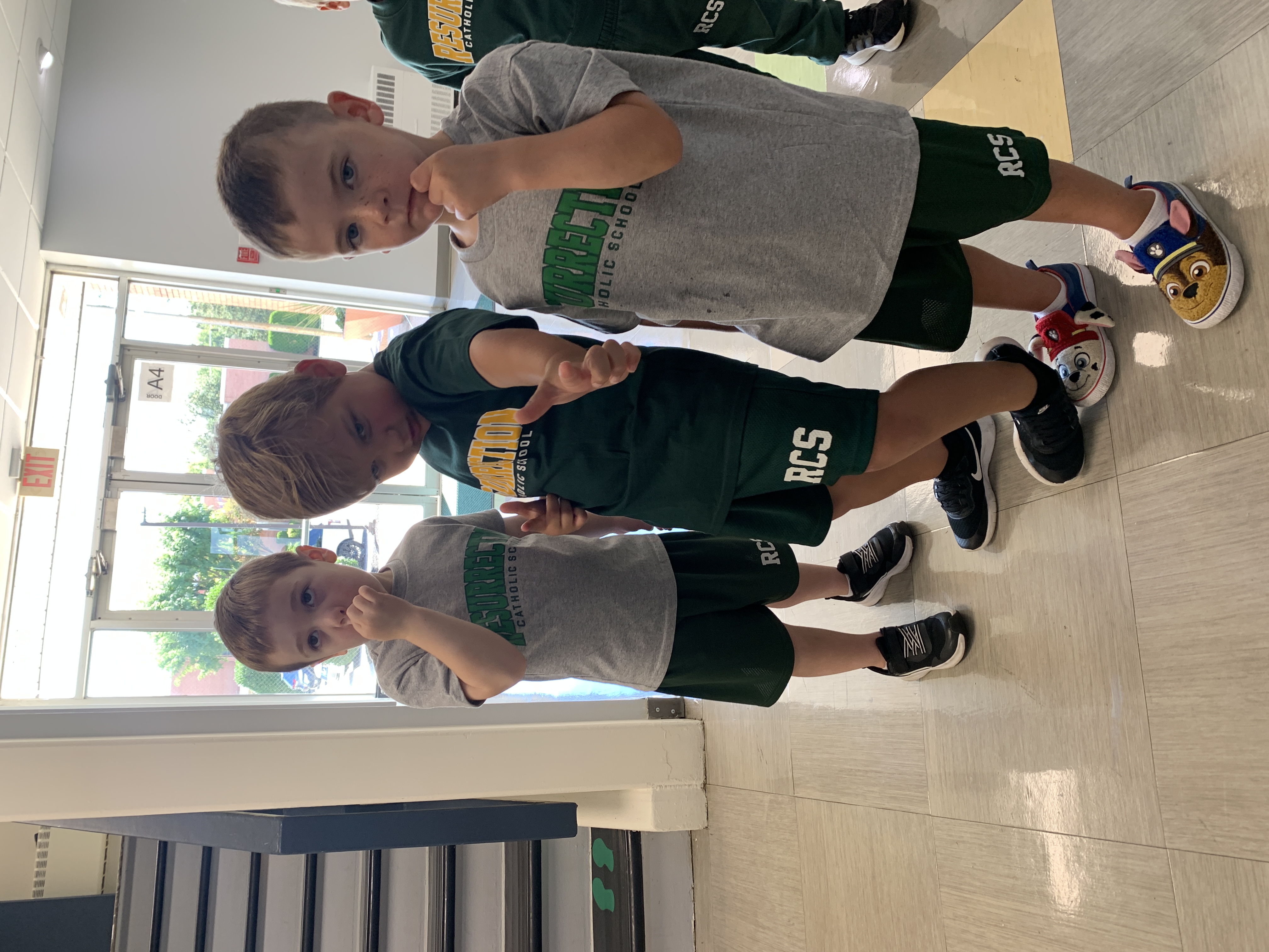 Students working together